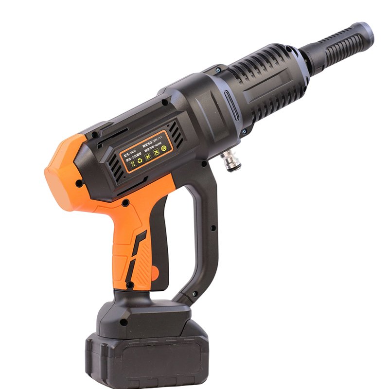 Hot Sale 20v 30bar Wireless Electric Cleaning Portable Lithium Battery Car Wash Gun Machine