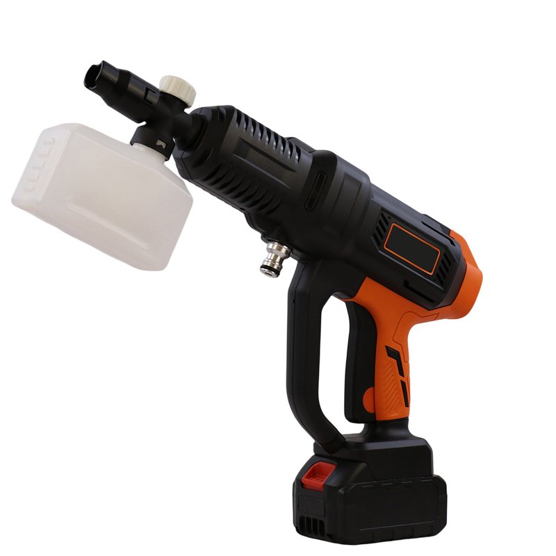 Hot Sale 20v 30bar Wireless Electric Cleaning Portable Lithium Battery Car Wash Gun Machine