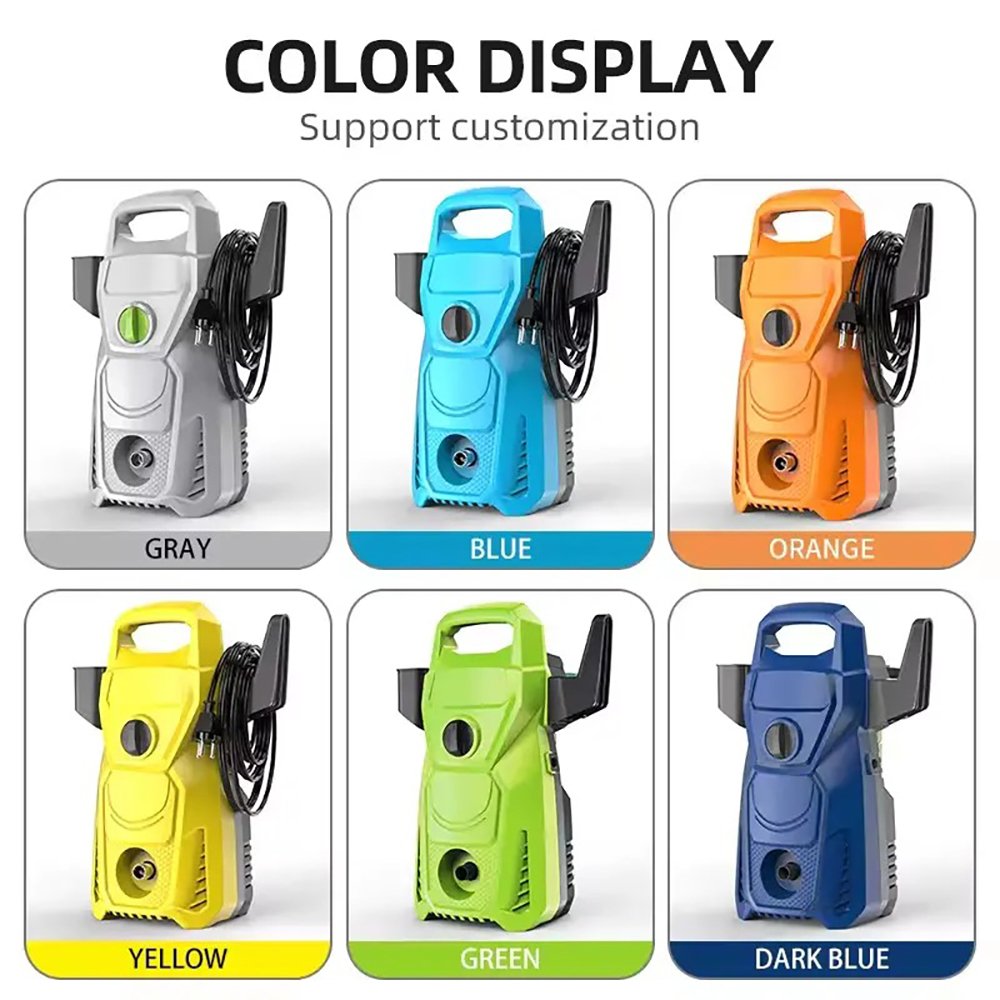 1800 Watts Motor High Pressure Car Washer Machine Professional Car Home Cleaning