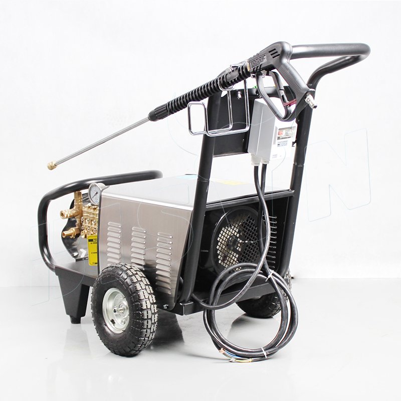 BISON(CHINA) 5.5kw 3 phase electric truck vehicle car washing machine power washer 3600psi
