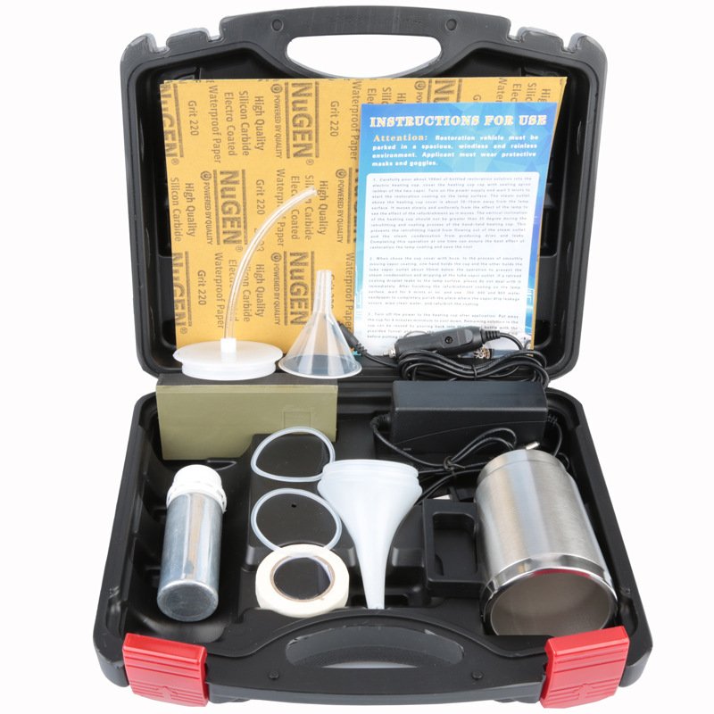 Car Headlight Renovation Kit Headlights Washer Restoration Chemicals Cleaning Kit Automotive Polishing