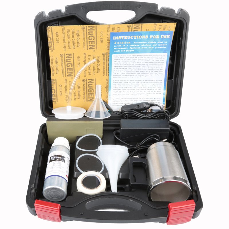 Car Headlight Renovation Kit Headlights Washer Restoration Chemicals Cleaning Kit Automotive Polishing