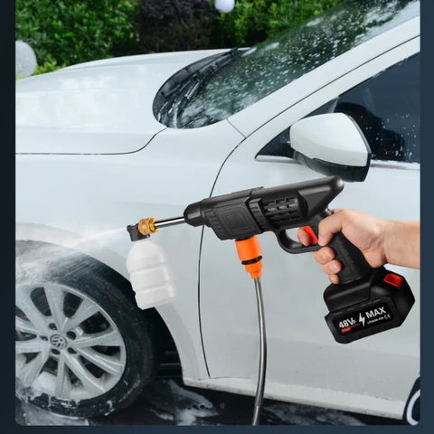 Household Potable Car Washer Machine Bike high pressure Car Vehicle water Equipment Cordless Pressure Washer car wash gun