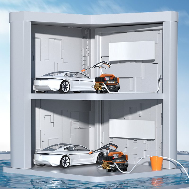 120bar multiple uses super pressure car washer wide range voltage electric washing machine for car cleaning