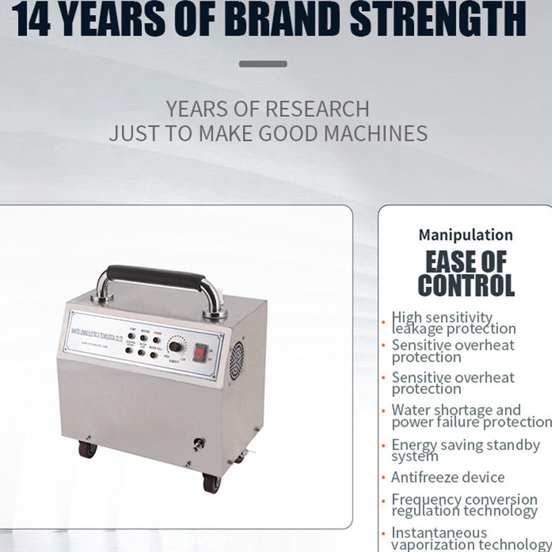 High pressure steam car washer,6-8 Bar with dry steam and wet steam,high pressure steam cleaner