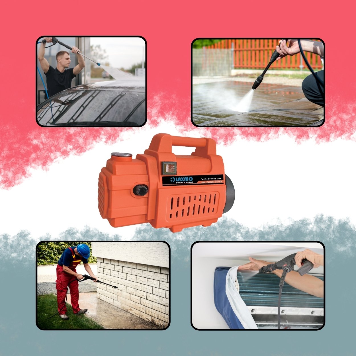 High pressure washer car washer mini pressure washer 150 BAR
