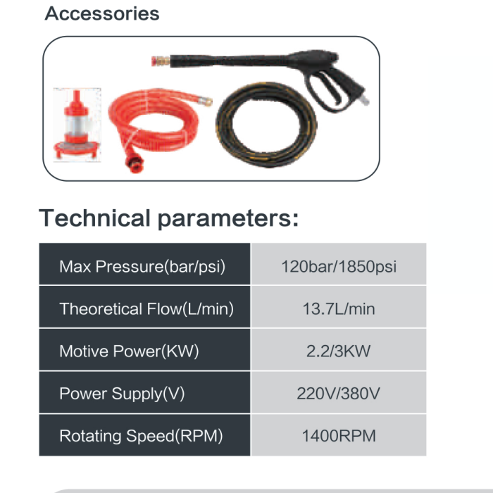 SeaSummer High pressure cleaner Wash Equipment Electric Car Washer Machine 380V electric high pressure cleaning