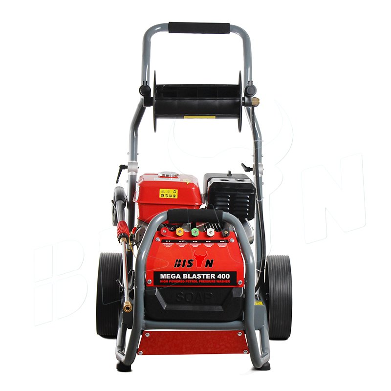BISON 200bar car wash equipment cleaning high pressure washing tripple plunger car washer with hose