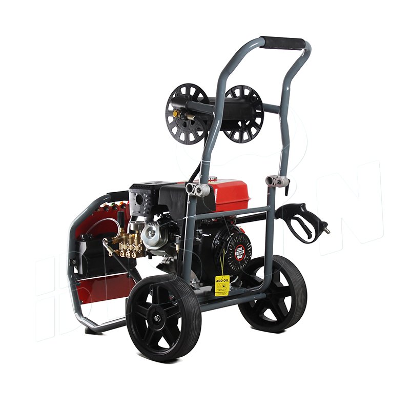 BISON 200bar car wash equipment cleaning high pressure washing tripple plunger car washer with hose