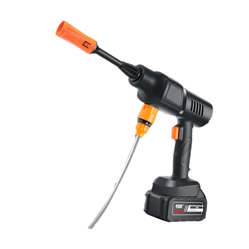 Lithium Battery Cordless Car Washer Long Endurance Car Wash Gun Portable Car Pressure Washer Machine