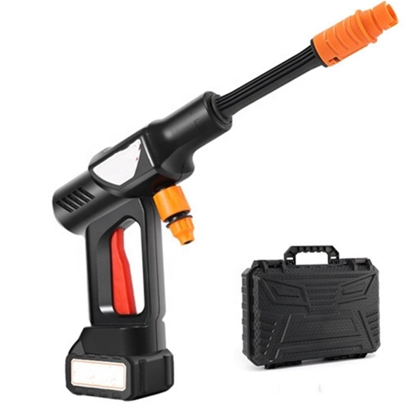 Lithium Battery Cordless Car Washer Long Endurance Car Wash Gun Portable Car Pressure Washer Machine