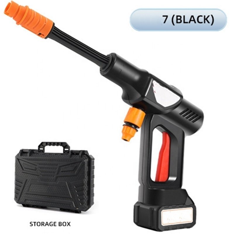 Lithium Battery Cordless Car Washer Long Endurance Car Wash Gun Portable Car Pressure Washer Machine