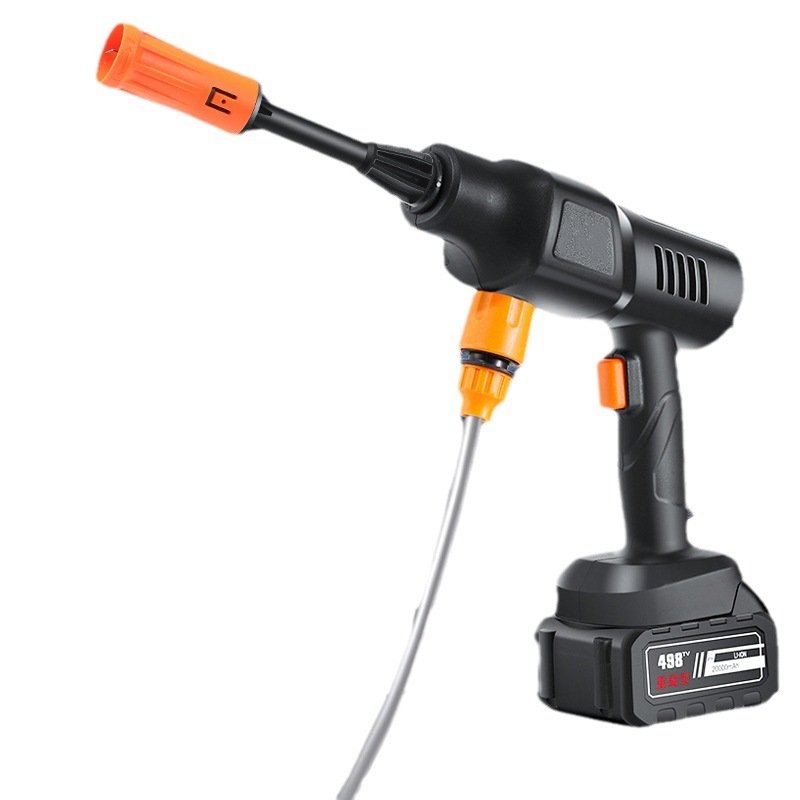 Lithium Battery Cordless Car Washer Long Endurance Car Wash Gun Portable Car Pressure Washer Machine