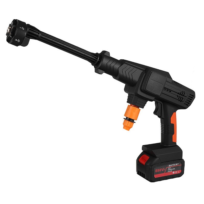 Brushless Car Washer High Pressure Portable Washing Gun Cordless Electric Cleaning Machine Battery Power Washer Spray Gun