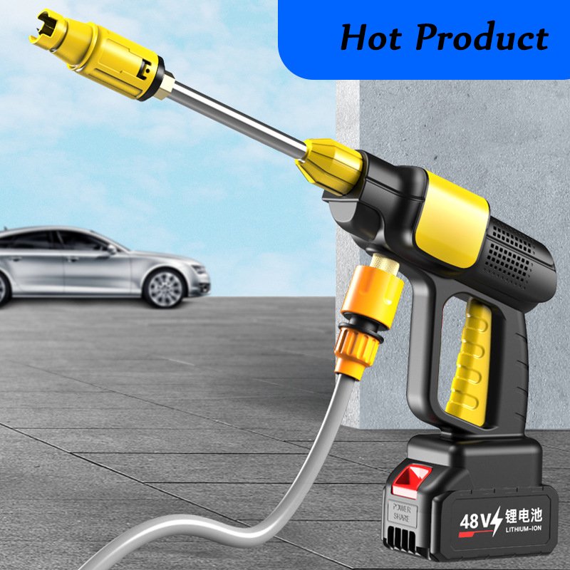 2022 New Wireless Portable 24V High Pressure Handheld Car Wash Gun For Car Wash