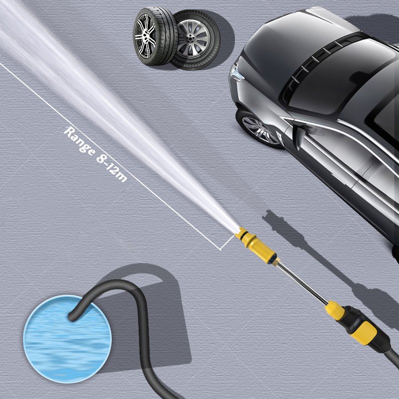 2022 New Wireless Portable 24V High Pressure Handheld Car Wash Gun For Car Wash