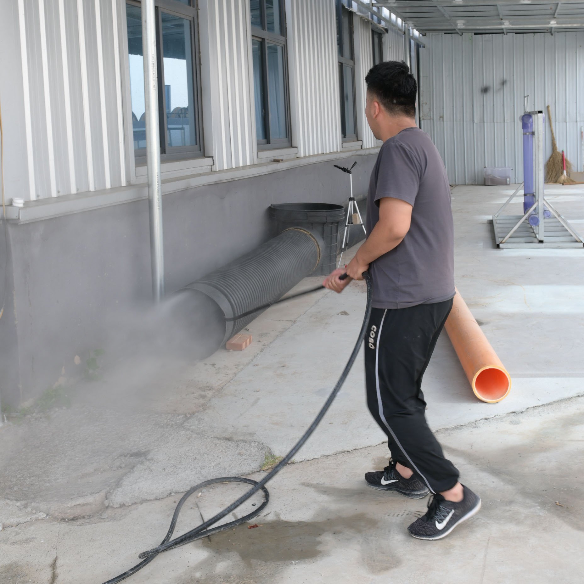 AMJET 4350psi 10gpm high pressure water jet sewer cleaning machine Sewer jet sewer cleaner machine