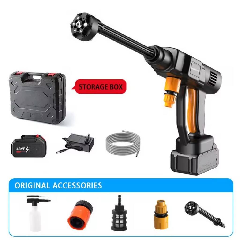 Wholesale Mini Wireless 12V 24 V 48V Volt Cordless Portable Wash Gun High Pressure Car Washer