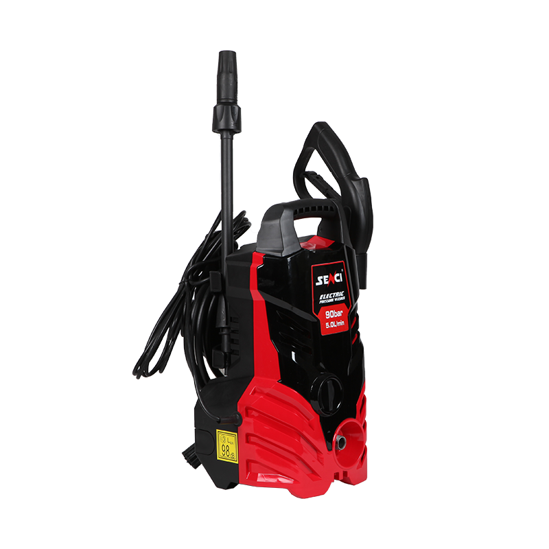 Cheap Senci 90bar pressure washer 1200w electric vehicle car machine washer with metal nozzle
