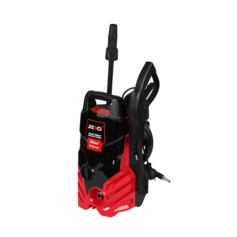 Cheap Senci 90bar pressure washer 1200w electric vehicle car machine washer with metal nozzle