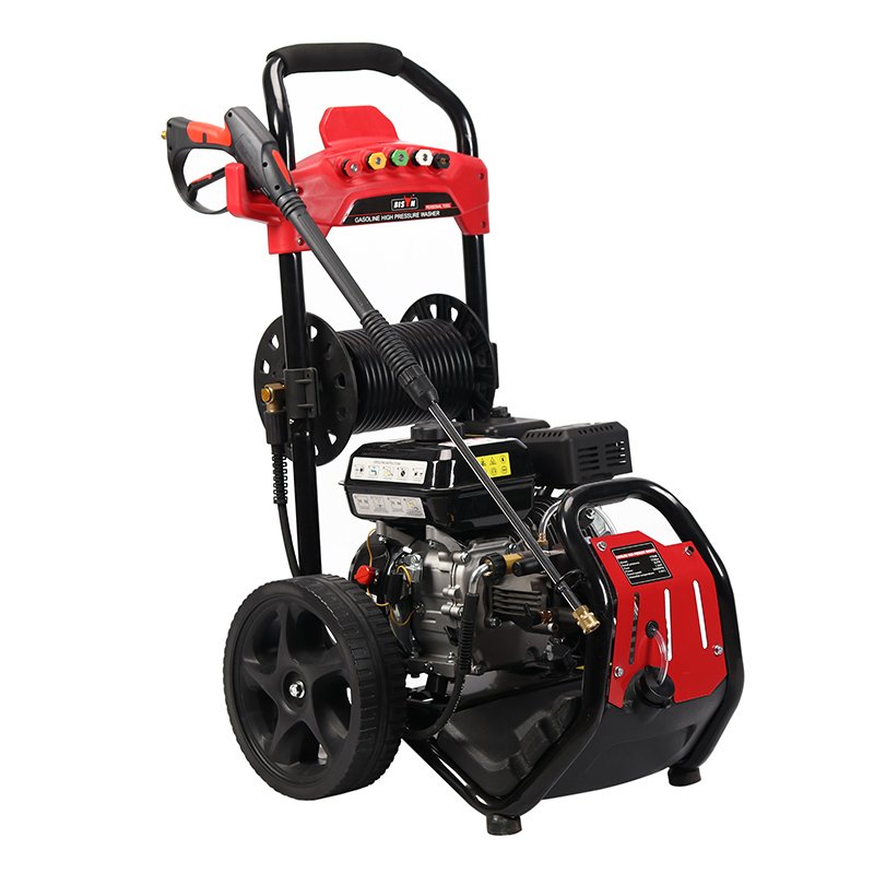 Bison Wholesale Car Washing Machine Ohv Engine 6.5HP 9LPM MAX 170BAR High Pressure Washer For Car Cleaning