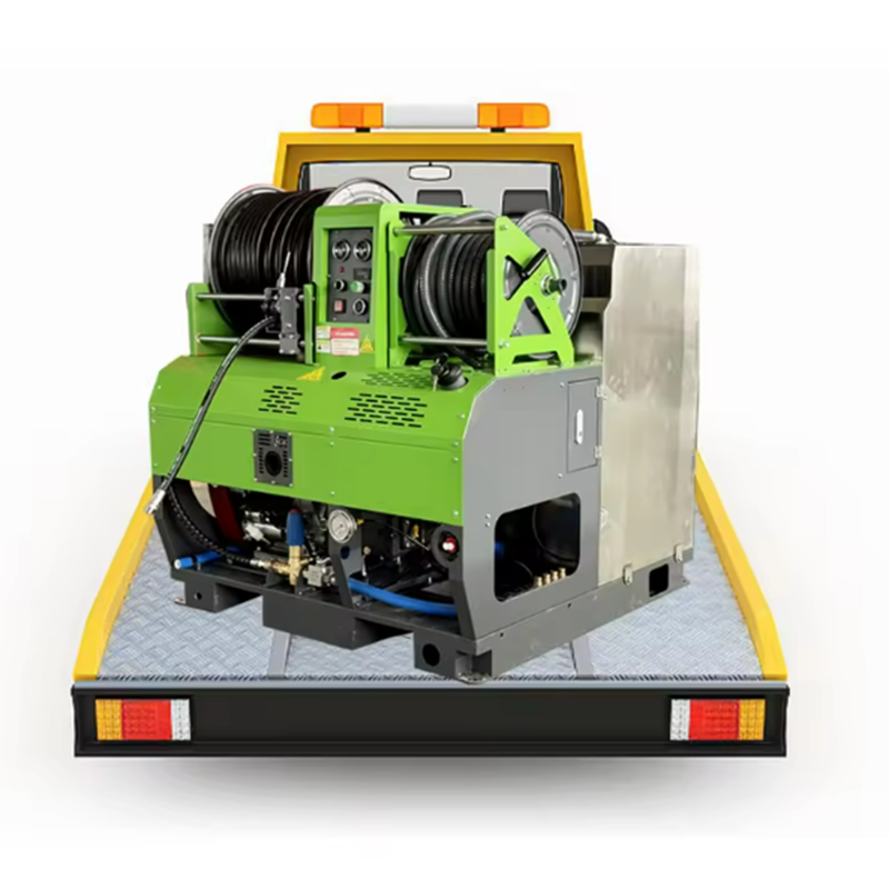 AMJET 37HP-200BA-70LPM diesel sewage injection machine, high-pressure sewage cleaning machine for cleaning stains