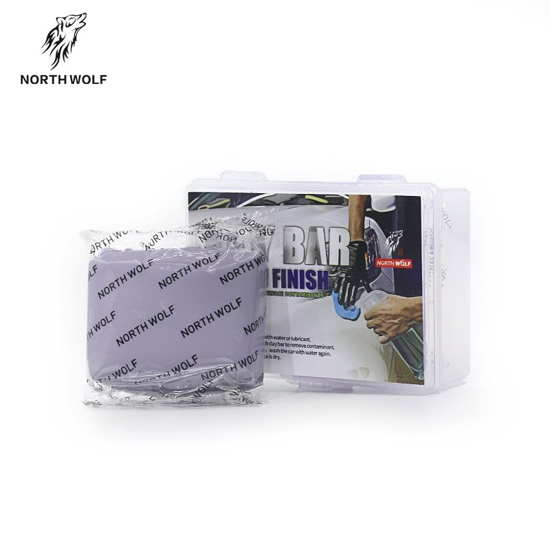 Wholesale North Wolf auto detailing tools car washer gray 100g clay bar