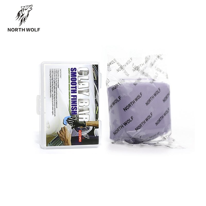 Wholesale North Wolf auto detailing tools car washer gray 100g clay bar