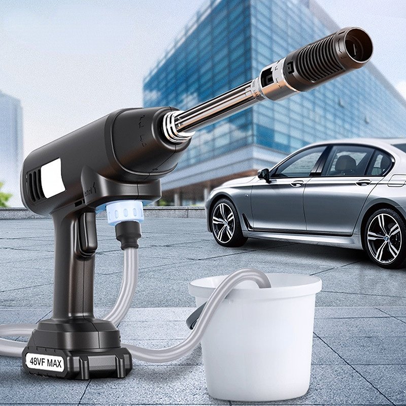 oem wireless household car washing machine high pressure strong power lithium battery car washer