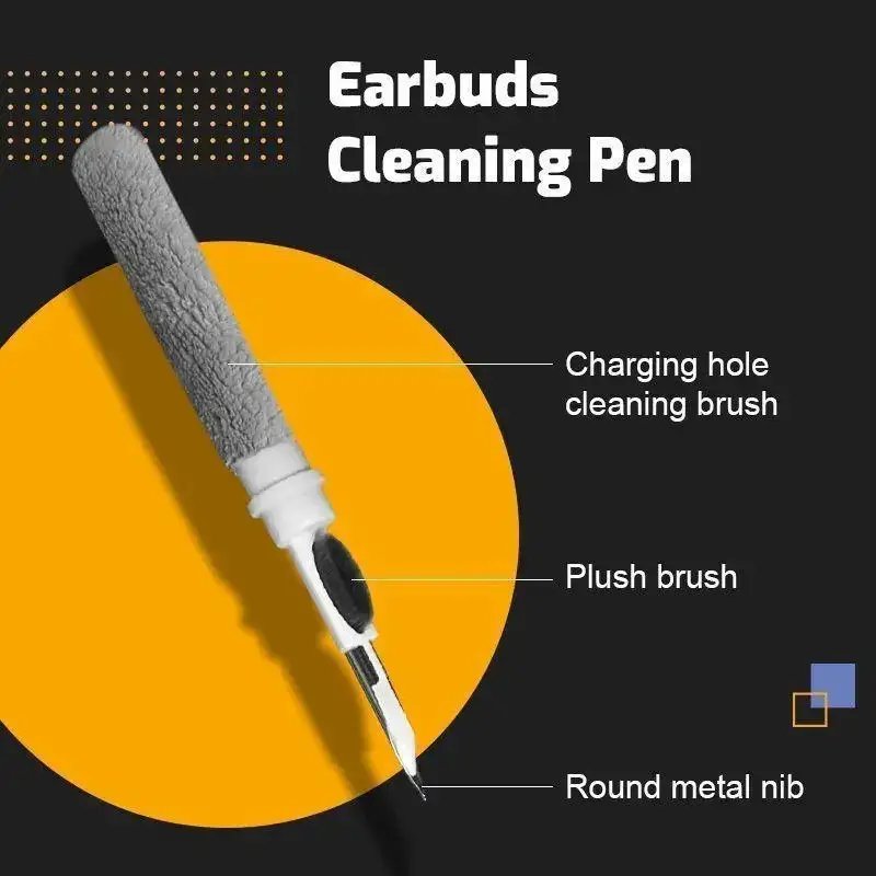 Bluetooth cleaning pen Bluetooth earphone cleaning pen Dust removal tool Earphone mobile phone cleaning tool