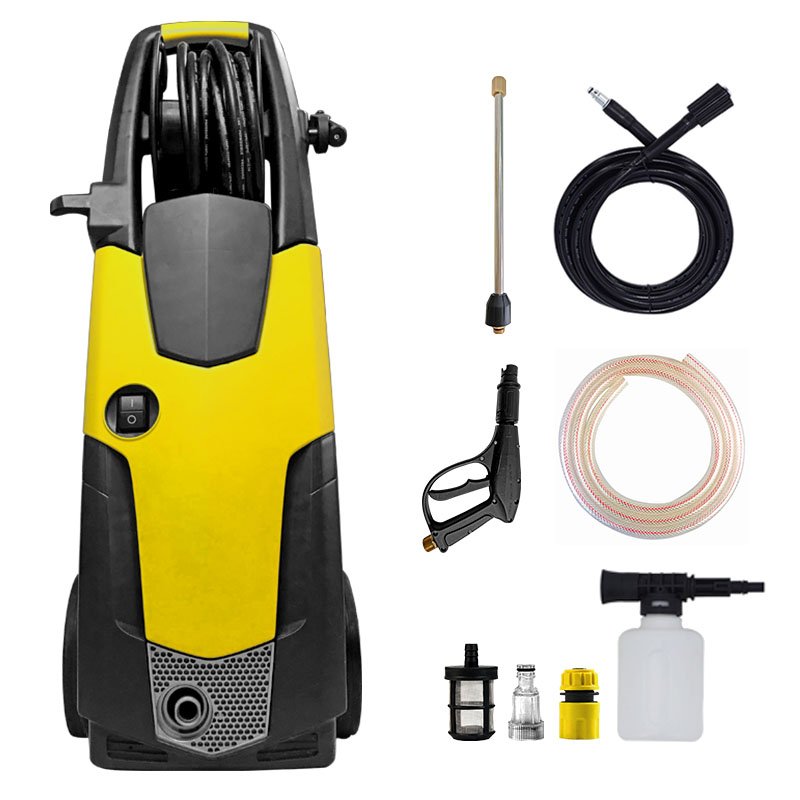 2800W Electric high Pressure automatic machine pressure washer wheel car washer dirty cleaning machine vertical car washer