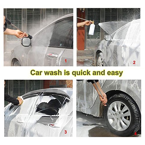 NBT Foamer Sprayer High Pressure Foam Gun Car Wash Spraying Carwash Cannon Soap Foam Lance