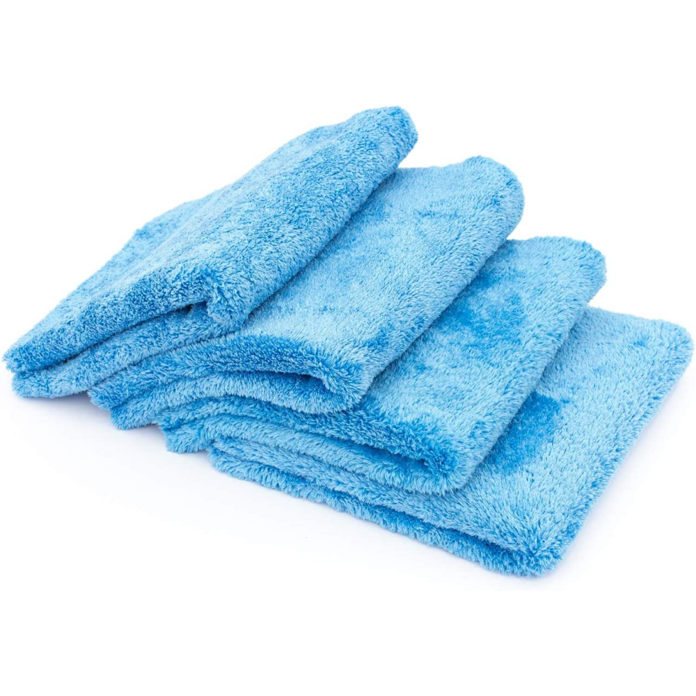 Edgeless 550gsm Microfiber Coral Fleece Plush Towel Car Wash Detailing Towels