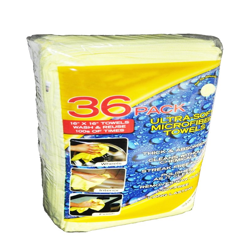 16x16 In Buck Pack 12 10 In 200gsm 300gsm Car Microfibre Cloths Microfiber Cloth 40x40 Blue Cleaning Cloth Microfiber Towel
