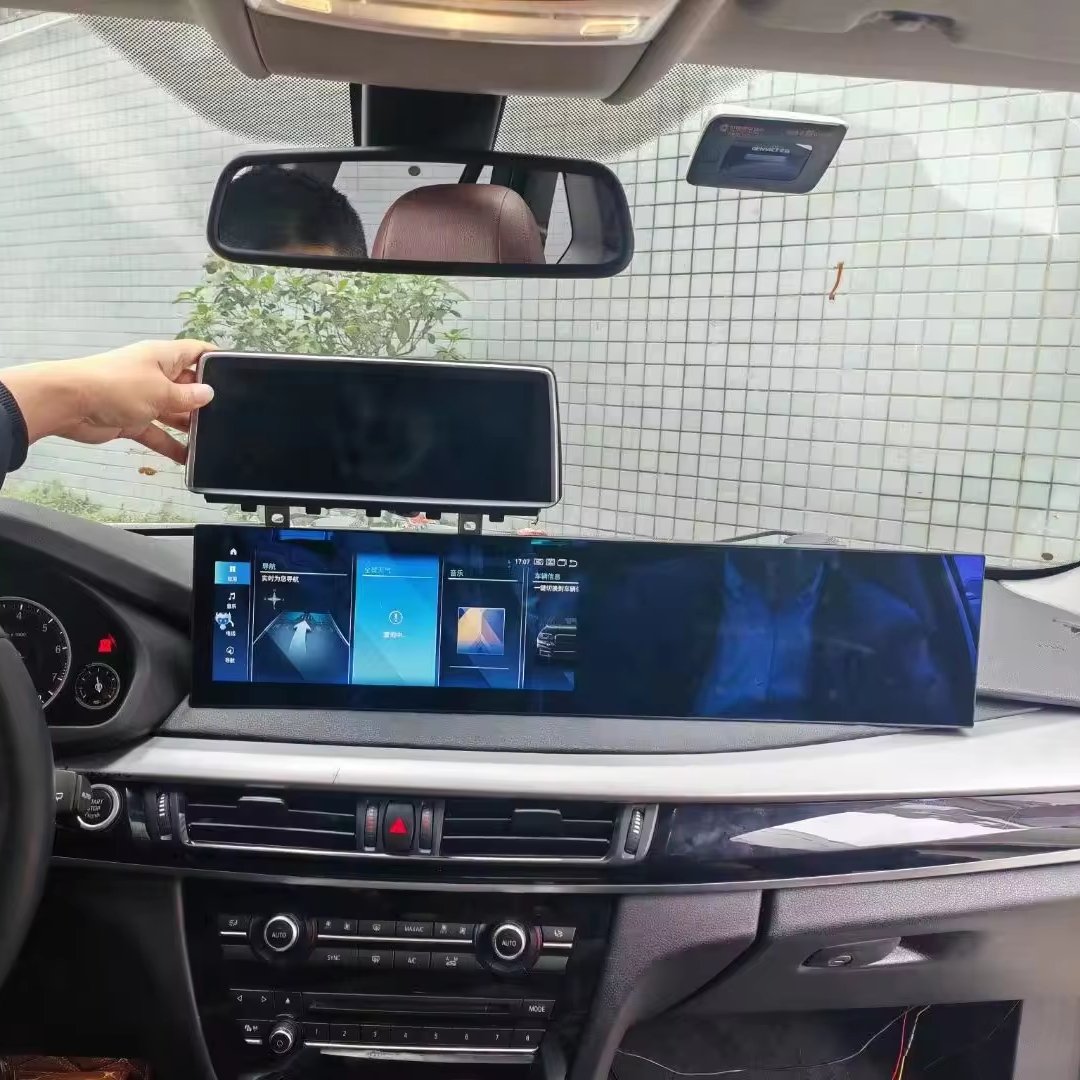 24.5 "screen Android 13 car DVD player For BMW X5 F15 X6 F16 2013-2017 GPS Navigation Carplay Auto