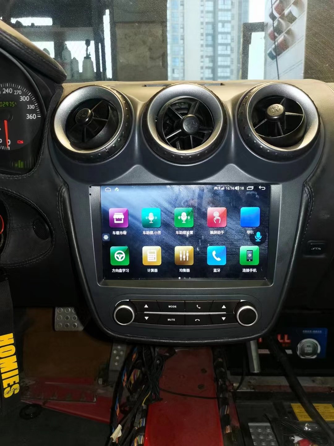 Carbon Fibre android car dvd touch screen For Ferrari F430 Car Radio video Central gps Navi Multimedia Player Stereo Head Unit