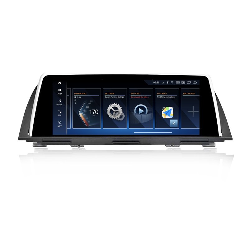 10.25" Android 13 8+128GB Car Multimedia Player with Carplay Auto Radio Stereo GPS Navigation For BMW 7 Series F01 F02 F03 F04