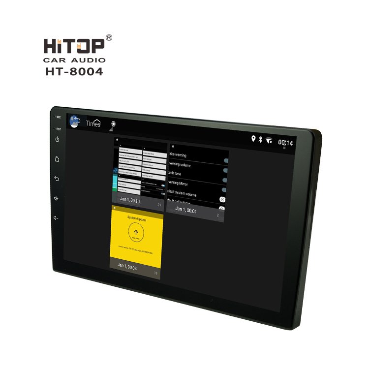 Universal Double Din Android Touch Screen Streaming Media 10.1 Inch Car Dvd Player
