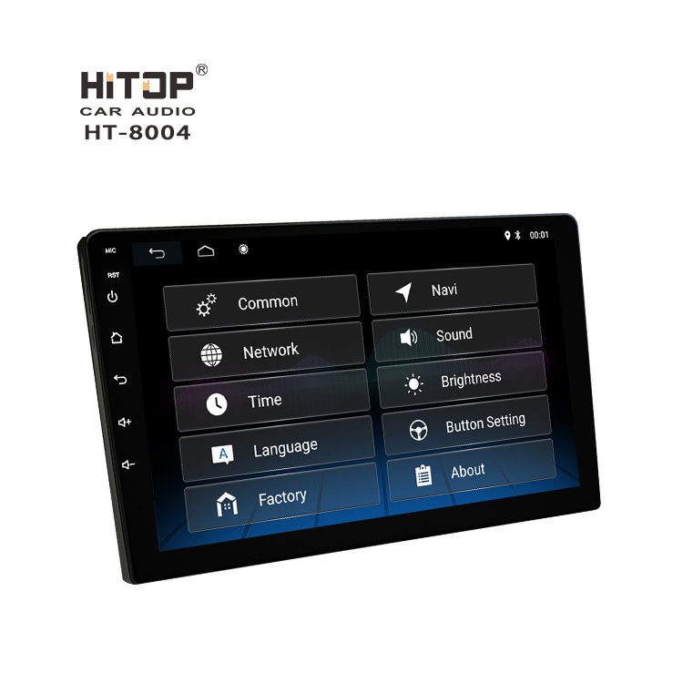 Universal Double Din Android Touch Screen Streaming Media 10.1 Inch Car Dvd Player
