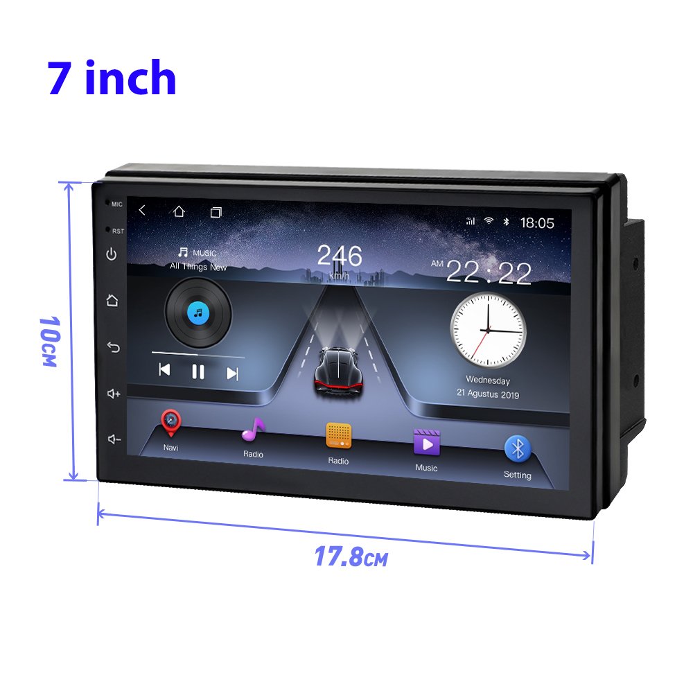 Car Radio 7/9/10 Inch 2din Android Multimedia Player Gps Wifi Player Car Dvd Auto Radio Gps Map Player
