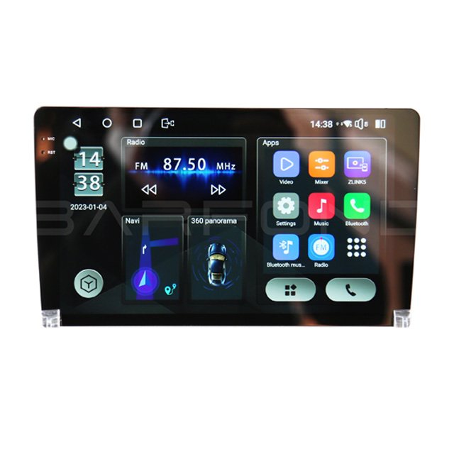Qualcomm 6125 8-core car Android DVD player 2K screen 1200*2000 support wireless carplay Android auto HDMI video output
