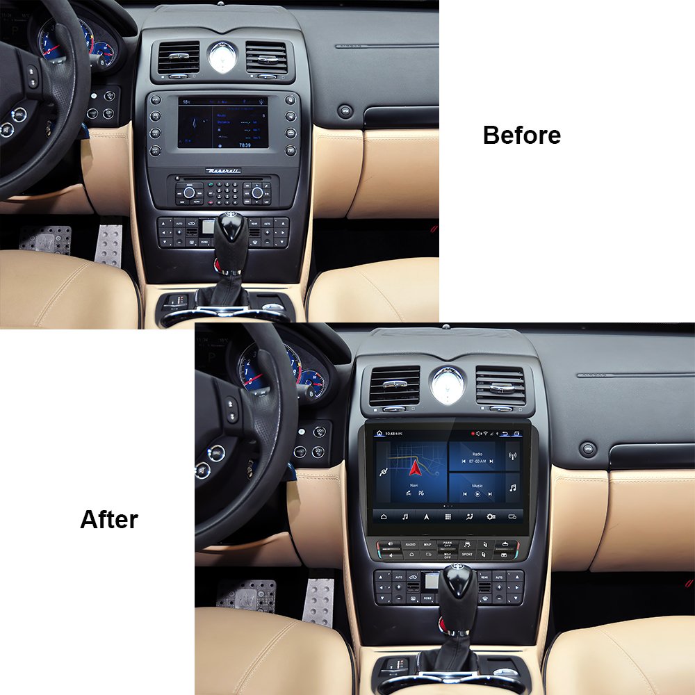 Android 11 Octa core 6+128GB Car DVD player for Maserati Quattroporte 2004-2012 stereo multimedia radio gps navigation