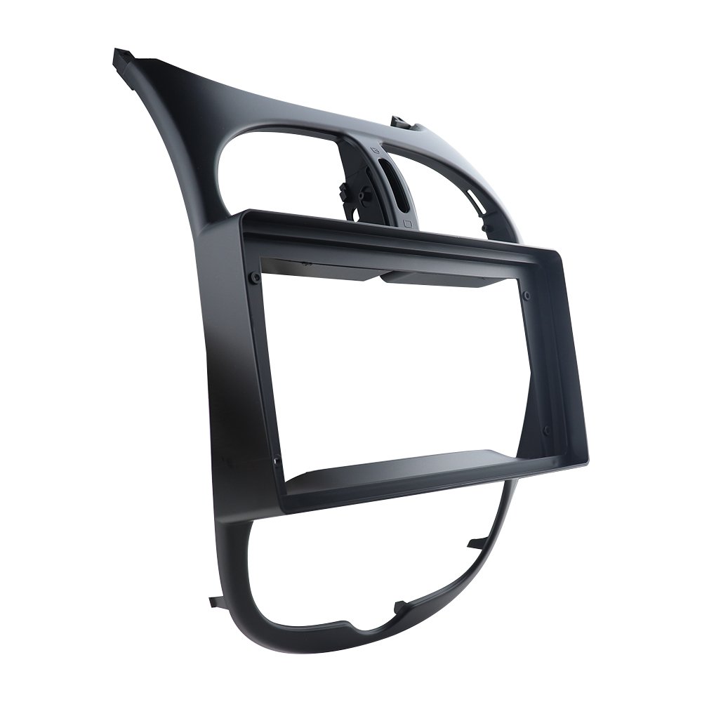 Car Radio Fascia Fit for PEUGEOT 206 2002-2010 Dash Installation Trim Kit GPS Navigation Frame Stereo GPS DVD Player Panel
