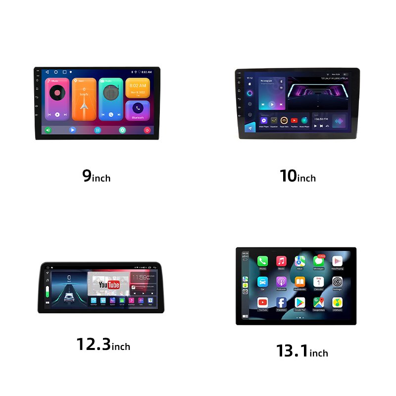 9/10 inch 9.7 inch 12.3 inch 13.1 inch Universal Car DVD Player Car navigation radio Android screen player