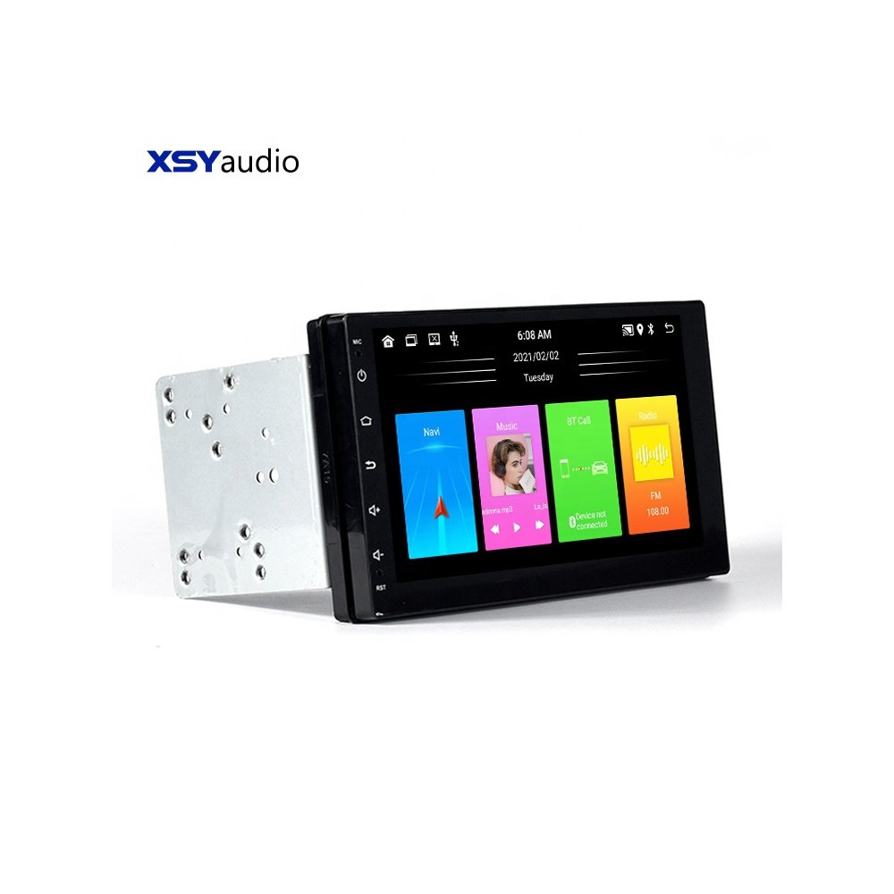 2022 Hot Sale Car Android 10 7 Inch 1GB 16GB Ram Multimedia Single Din IPS Car DVD Player