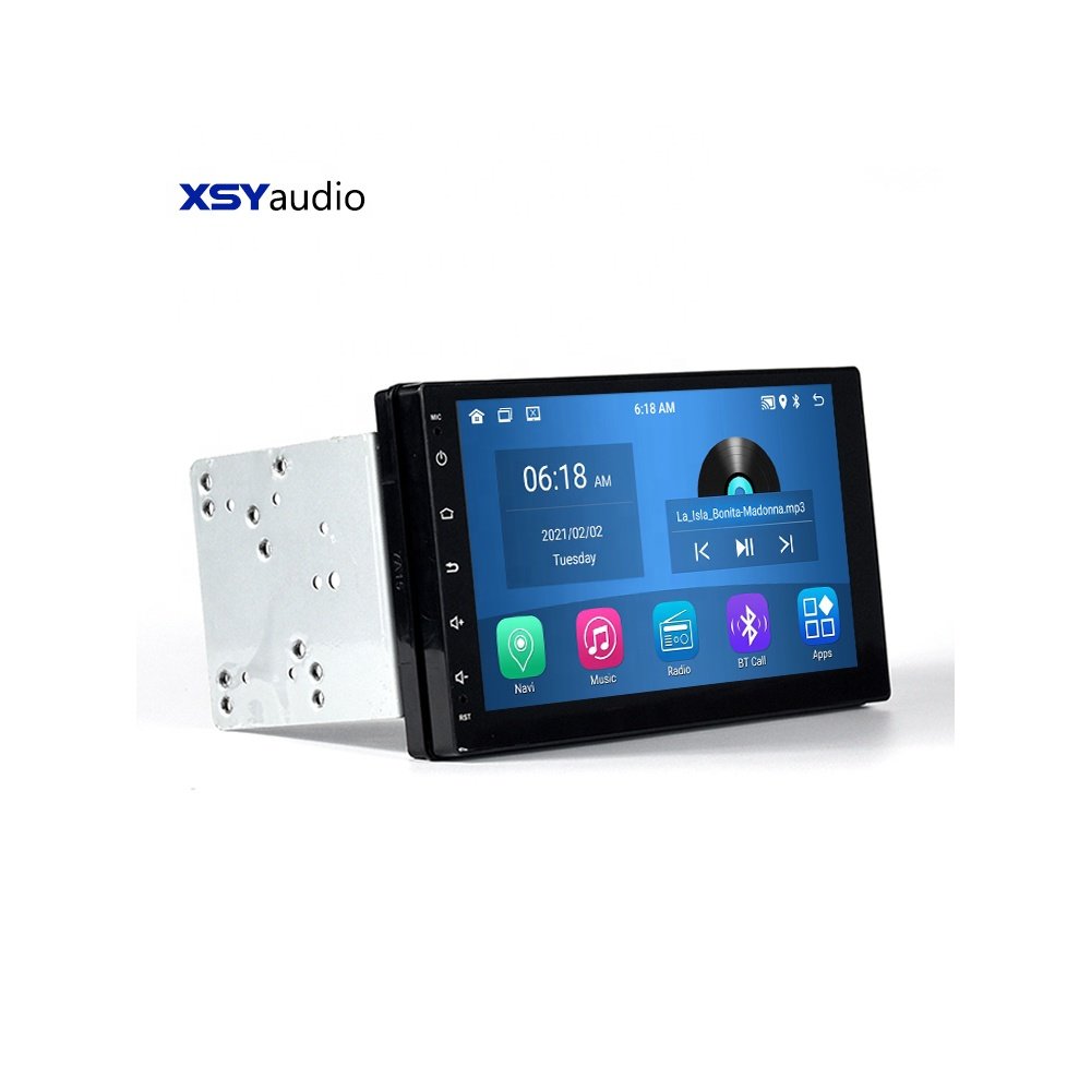 2022 Hot Sale Car Android 10 7 Inch 1GB 16GB Ram Multimedia Single Din IPS Car DVD Player