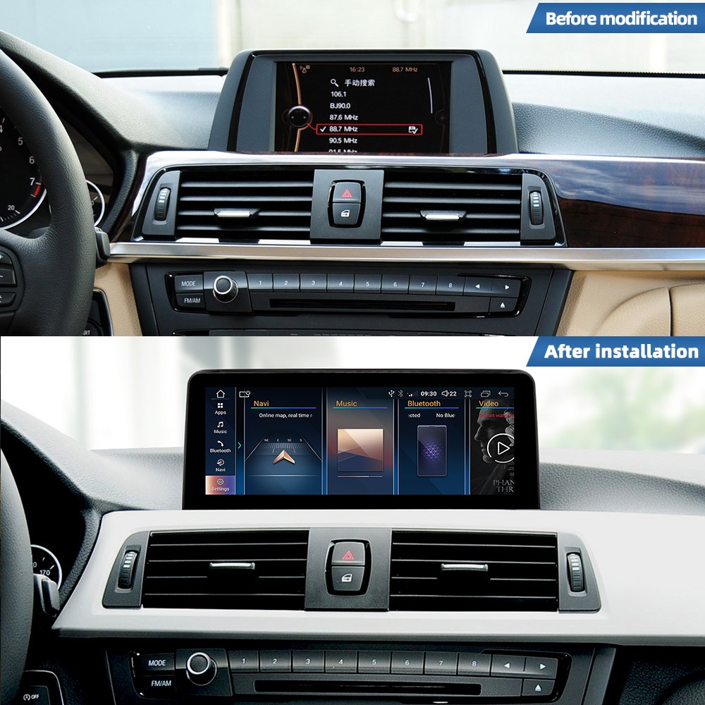Android 13 Car Audio Radio CARPLAY Android AUTO For BMW 3 / 4 series F30 F31 F32 NBT/EVO 2013-2019 Dsp Navigation WIFI