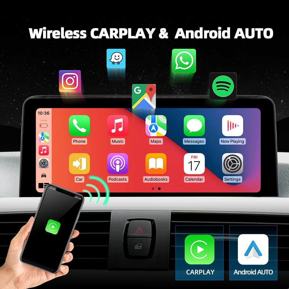 Android 13 Car Audio Radio CARPLAY Android AUTO For BMW 3 / 4 series F30 F31 F32 NBT/EVO 2013-2019 Dsp Navigation WIFI