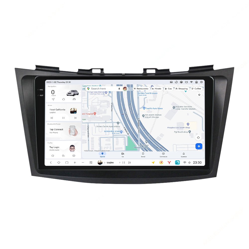 MEKEDE DUDU7 car-play auto 2k screen car gps 8core 12+512 For Suzuki Swift 2011-2015 360 camera Android car radio