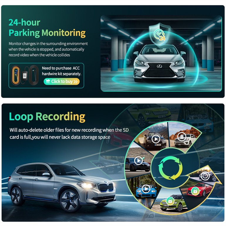 Hot item high quality Wireless CarPlay & Android Auto factory price Car Dvr Rearview Android Car player screen